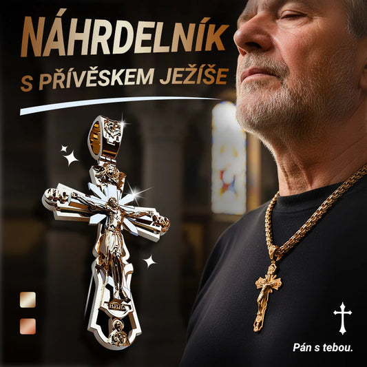 ✨Nyaklánc Jézust ábrázoló medállal