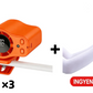 🚗 Hordozható LED-es autóventilátor💨