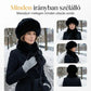 🧣❄️ Meleg plüss halászsapka – Ingyenes passzoló sállal, egész télen