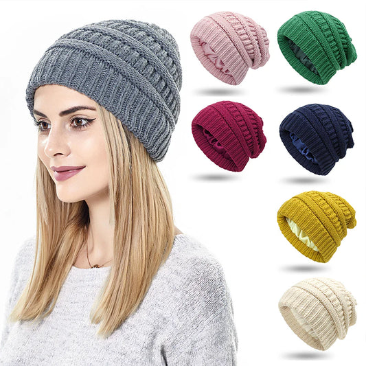 🌬️❄️ Kényelmes kábelkötésű téli sapka 🥰