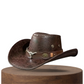 🤠 Vintage Cowboy Kalap – Ikonikus Vadnyugati Stílus, UV-védelem és Nyári Kényelem
