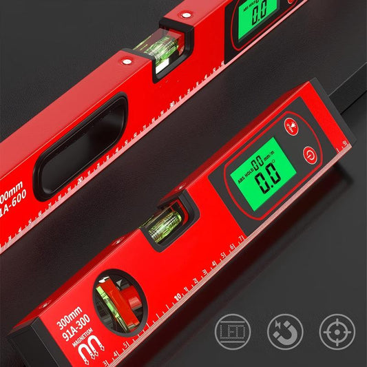 Többfunkciós, nagy pontosságú mágneses szintező LCD digitális kijelzővel
