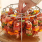 🥩🔥Függőleges kebab grill levegős fritőzhez + ingyenes hőálló kesztyűk🍤