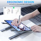 💻🖥️ USB-C dokkoló & laptop állvány szett – 4K HDMI, többportos, ergonomikus | 2 az 1-ben: magasító állvány + 10 portos hub – tökéletes otthoni irodába 🏠✨