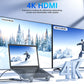 💻🖥️ USB-C dokkoló & laptop állvány szett – 4K HDMI, többportos, ergonomikus | 2 az 1-ben: magasító állvány + 10 portos hub – tökéletes otthoni irodába 🏠✨