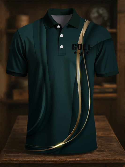 Művészet klasszikus vonal textúra nyomtatás alkalmi üzleti póló