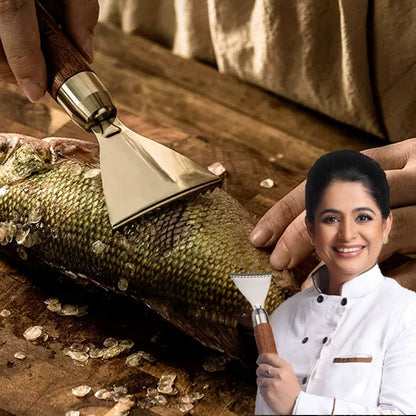 🐟Rozsdamentes acél halpikkelyező kés