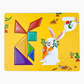 Mágneses utazó tangram puzzle gyerekeknek🎈