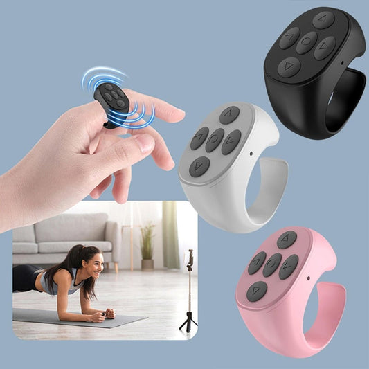 ⏳ Ujjbegy Vezeték Nélküli Bluetooth Távirányító