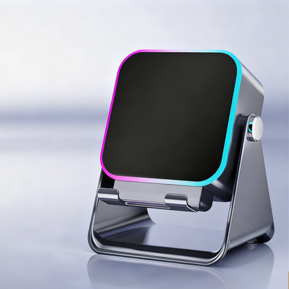 Vezeték nélküli Bluetooth hangszóró állítható mobiltelefon-tartóval