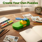 DIY kirakós játék készítő