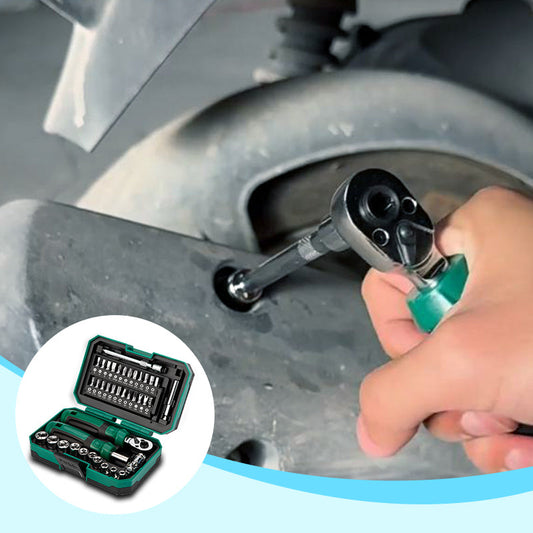 Hordozható és többfunkciós 40 darabos csavarhúzó készlet