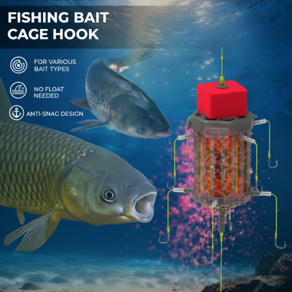 🎣 Fordított alsó csalitartó horogszerelék – Emelje magasabbra a csalit, és legyen okosabb a nagy halaknál! 🐟✨