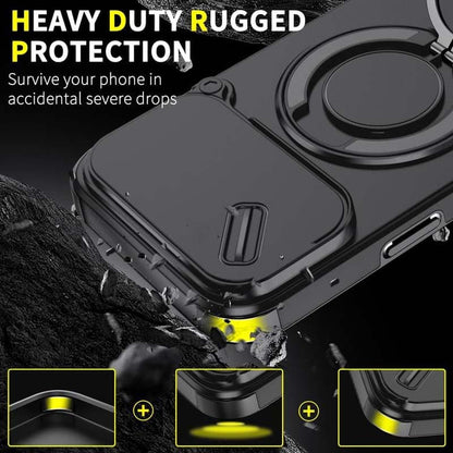 Mágneses telefon tok gyűrű tartóval iPhone-hoz