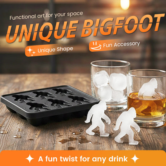 【💎1+1 ingyen】Bigfoot szilikon jégkocka forma tálca