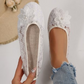 💕👞 Női virágos csipkés slip-on loafer – Lélegző, kényelmes, elegáns🌸🌬️