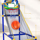🎁 Gyerekeknek való beltéri kosárlabda játékgép 4 labdával 🏀🎯