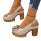 👡 Elegáns nyári szandál – Nyitott orr, díszes csatok & kényelmes talp🌸✨💃