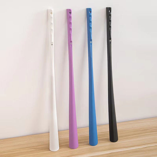 👞Extra hosszú cipőkanál falra szerelhető tartóval