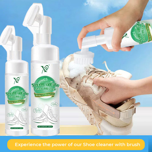 Erőteljes tisztítóerejű cipőtisztító – Beépített kefével