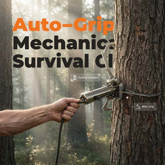 Rozsdamentes acélból készült összecsukható horgony  ⚓️🔩