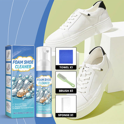 ✨ Új Élet a Cipőidnek: Hordozható Folteltávolító Készlet – Azonnali Tisztaság, Bárhová Mész! 👟