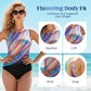 🏊‍♀️L-4XL☀️ Női mintás egyrészes fürdőruha 🌈