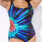 🏊‍♀️L-4XL☀️ Női mintás egyrészes fürdőruha 🌈