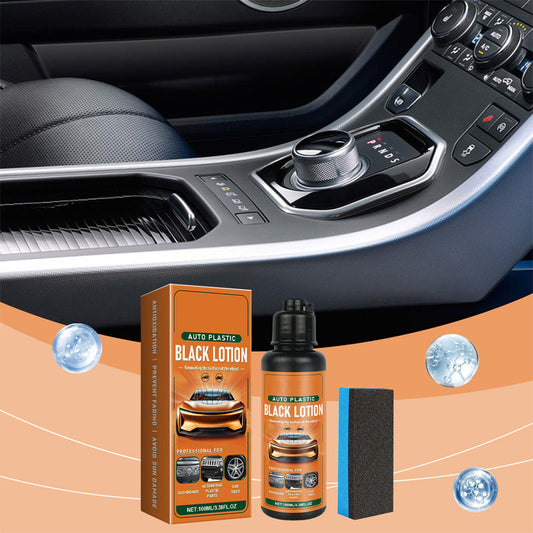 🚗Autós műanyag felújító készlet – visszaadja a színt | UV védelem, tartós✨