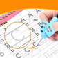 🧠✨ Varázslatos barázdás írásgyakorló készlet: Ismételhető gyakorlás és helyes ceruzafogás 👩‍🏫✏️