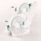 💨 Frissítse fel terét kétzónás hűtéssel – Nagyszögű hűtő LED ventilátor – Utánvétes 🌀💡