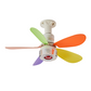 🔥3 az 1-ben mennyezeti ventilátor lámpa – beépített Bluetooth hangszóróval💡✅