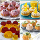🧁Szilikon fánkformakészlet – Tapadásmentes, hőálló, könnyen kivehető🍩