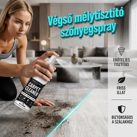 🧼1+1 INGYEN🌿Többfunkciós szőnyegtisztító, vízmentes habos típus