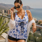 🌸👙 Alakformáló kétrészes tankini – Magabiztos megjelenés, tökéletes kényelem