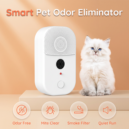 🐾 2 az 1-ben Okos Levegőtisztító & Atka Taszító | Pet Barát Technológia