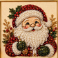 🎄🎅 Karácsonyi festőkészlet gyöngyökkel és strasszokkal, kézműves foglalkozás gyerekeknek és felnőtteknek, csillogó ünnepi dekoráció az ünnepekre ✨