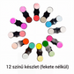 🎨 12 színből álló hajkréta-készlet – ✨ Ideiglenes, könnyen lemosható, tökéletes bulikra, halloweenre és karneválra. 💃 Alkalmazókkal együtt – gyors és egyszerű stílusváltás! 🌈