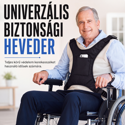 🩹 Tolószék biztonsági öv időseknek, stabil rögzítés a biztonságos üléshez 🧓