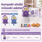 Gyermekeknek szánt elektromos fazekaskorong, DIY agyagkészítő készlet