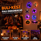 🎃👻🌙 Halloween-téma – színes, világító falmatricák