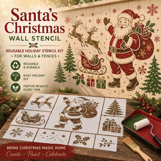 🎄✨DIY kerti festő sablonok minden helyiséghez🎅✨