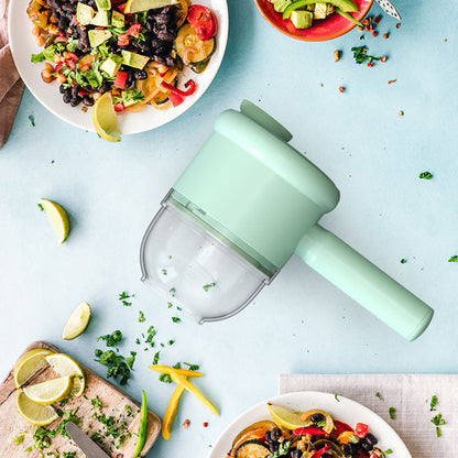 🥗✨ Kézi Elektromos Zöldségaprító: Vezeték Nélküli Szabadság és Tökéletes Szeletelés! 🔪