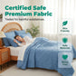 🛏️Egyszínű, 100% pamut ágyneműhuzat-garnitúra, 4 darabos☁️Ingyenes szállítás
