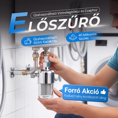 🚰 304-es rozsdamentes acél csapszűrő🏡💦