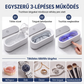 ✨ 🧼 Többfunkciós ultrahangos tisztító – ékszerekhez, szemüvegekhez stb. – 3 perc alatt alapos tisztítás ⏱️