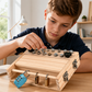 📌 Montessori fa csavarhúzós tábla játék kisgyermekek számára