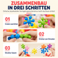 ❄️3D hópelyhek építőelemek gyerekeknek – kreatív építés és elemek összerakása🧩