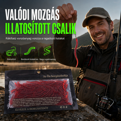 🐟1 +1 Ingyen🎣Bionikus földigiliszta-utánzatú lágycsali