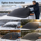 🚗❄️ Mágneses autós szélvédőtakaró – Vastagított vízálló hó- és napvédő fényvisszaverő csíkkal✨